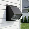 6/8 Inch Steel Hooded Wall Vent with Screen and Damper Wall Vent Cover Cap Exterior Air Exhaust for Kitchen HVAC Duct Dryer Vent