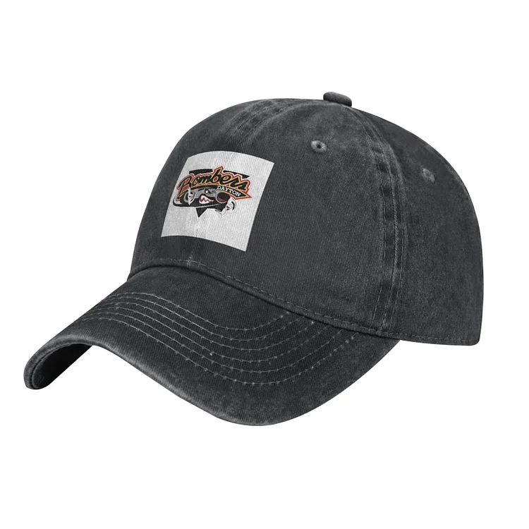 Dayton Bombers Logo Denim cap Baseball cap Knitted hat
