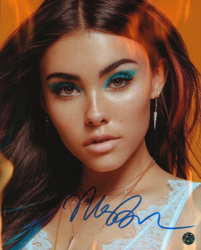 MADISON BEER Autographed Original 8x10 Photo Poster painting LOA TTM