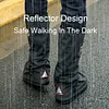 Reusable and Foldable Rain Boot Shoe Cover with Zipper, Non-slip, Reflective, Easy to Carry