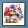 Diamond Painting-DIY Full Round Drill Mushroom Fairy