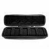 5 Slots Watch Travel Case Roll Soft Foam Pillows Fit Up To 61mm Face Size Watch
