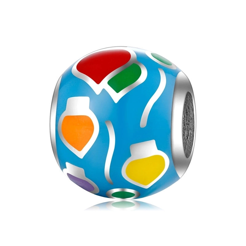 1 Piece 925 Sterling Silver Zircon Solid Color Jewelry Accessories