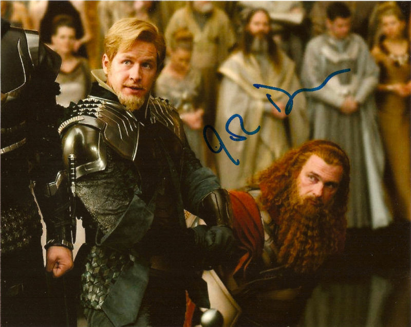 Thor Fandral Josh Dallas Signed 8x10 Photo Poster painting COA