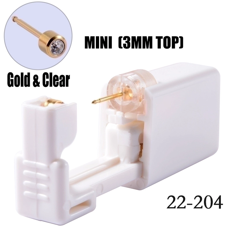 Classic Style Geometric 316 Stainless Steel Rhinestones 24K Gold Plated Unisex Earrings Ear Studs