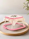 2 Tier Square Embroidery Hoop Removable Snap Sewing Frame for Quilting Stitching