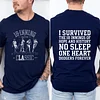 Dodgers 18 Inning 2025 World Series Champions Tee For Men