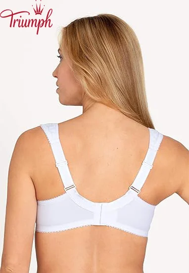 Triumph - Soutien com aro e suporte lateral em renda jacquard (3 pe&ccedil;as)