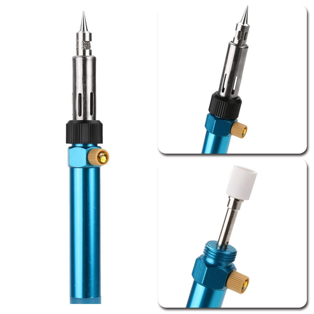 

Gas Blow Torch Soldering Solder Iron Gun Butane Cordless Woolelding Pen Bur, 501 Original