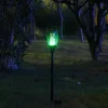 Outdoor Solar 66LED Colorful Torch Lamp Simplicity Security Waterproof Flame Light for Balcony Garden Lawn Rooftop Villa