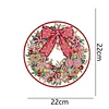 DIY Christmas Wreath Art Acylic Crystal Rhinestone Hanging Craft Kits