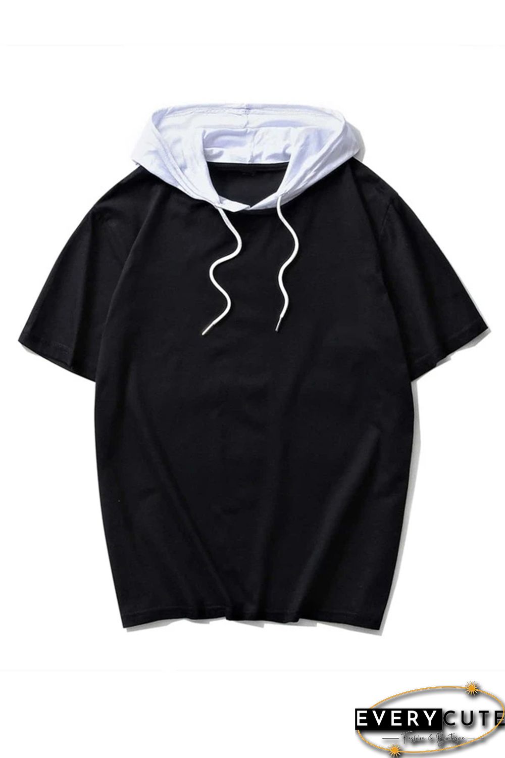 Men's Hooded Short Sleeve T-shirt