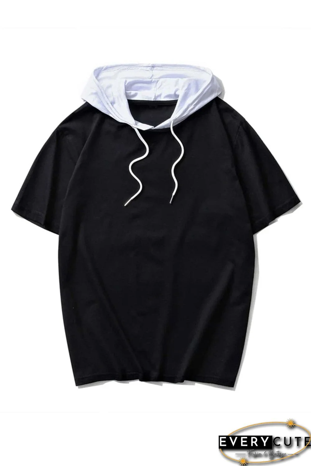 Men's Hooded Short Sleeve T-shirt