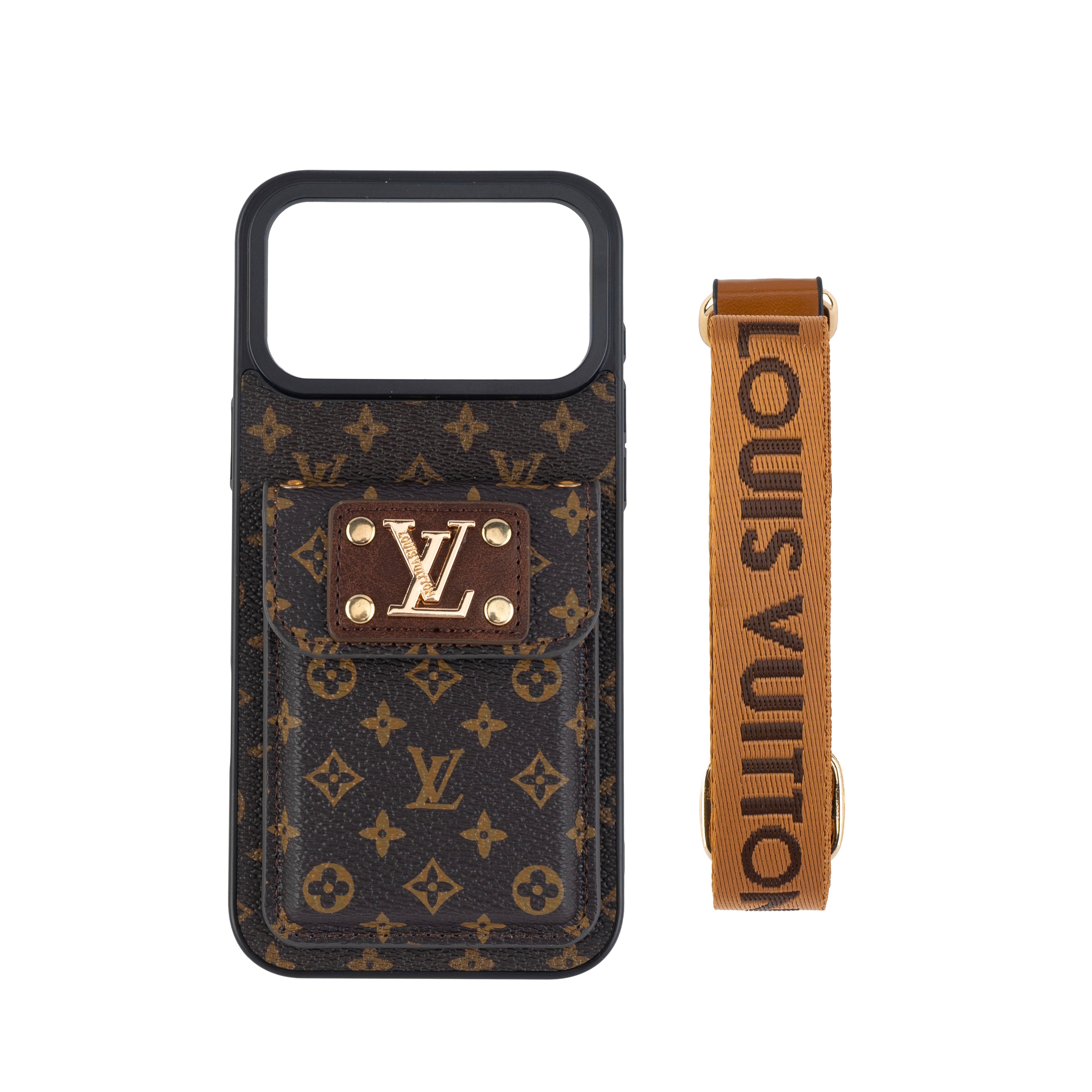 Louis Vuitton Monogram Chain Wallet iPhone Case | Luxury Crossbody Phone Cover for Your Daily OOTD
