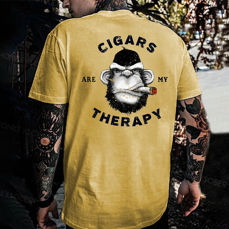 Cigars Are My Therapy T-shirt