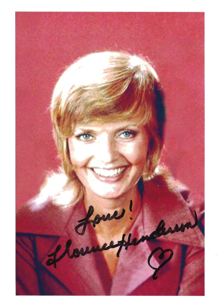 Florence Henderson Signed Autographed Photo Poster painting Actress The Brady Bunch A