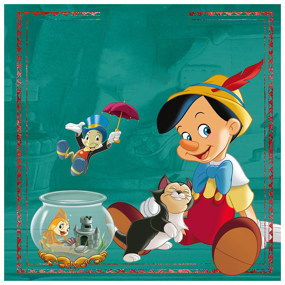 

30*30CM-Round Drill Diamond Painting-Cartoon, 501 Original