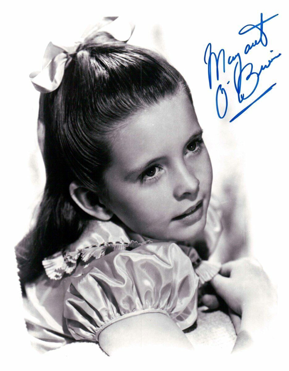 Margaret O'Brien Signed Autographed 8X10 Photo Poster painting Child Star Actress JSA JJ41085