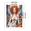 Medusa-11CT Stamped Cross Stitch 50*70cm/19.69*27.56in(Big Size) tapestrymarket