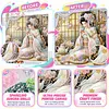 5D DIY Diamond Art Painting Kit Partial Drill Japanese(Tea Kimono Lady)