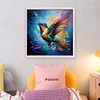 Colorful Hummingbird-11CT Stamped Cross Stitch 40*40cm/15.75*15.75in