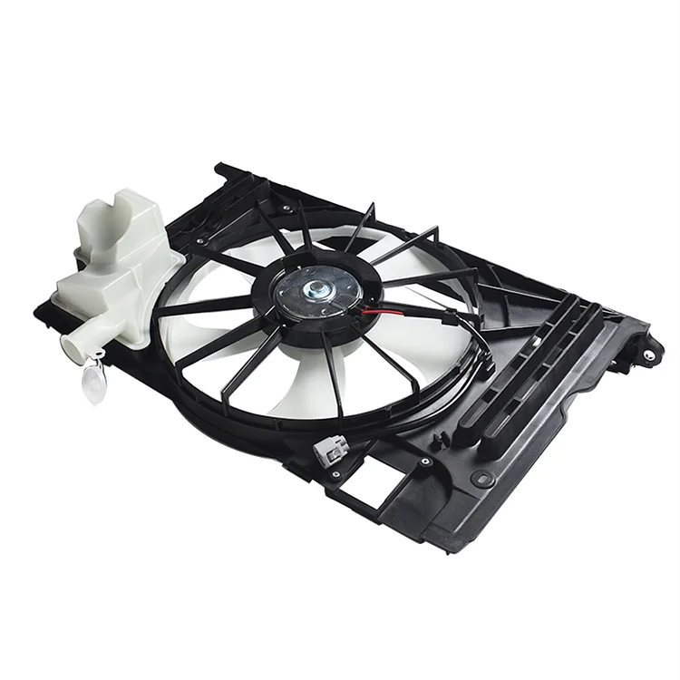 Silscvtt Radiator Condenser Cooling Fan Assembly Replacement for 2014-2019 Toyota Corolla