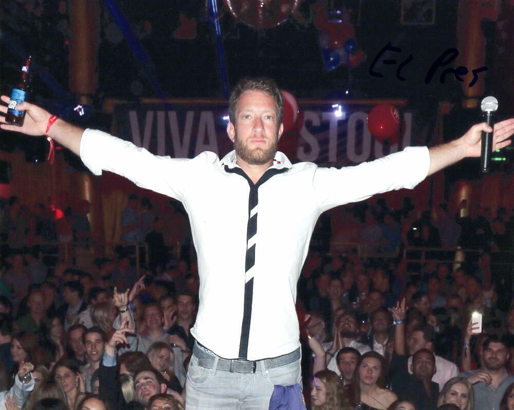 DAVE PORTNOY SIGNED AUTOGRAPH 8X10 Photo Poster painting - BARSTOOL SPORTS BLACKOUT TOUR MOGUL