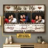 Personalized Photo/Name: Couple This Is Us Vintage Metal Sign//Wooden Signs