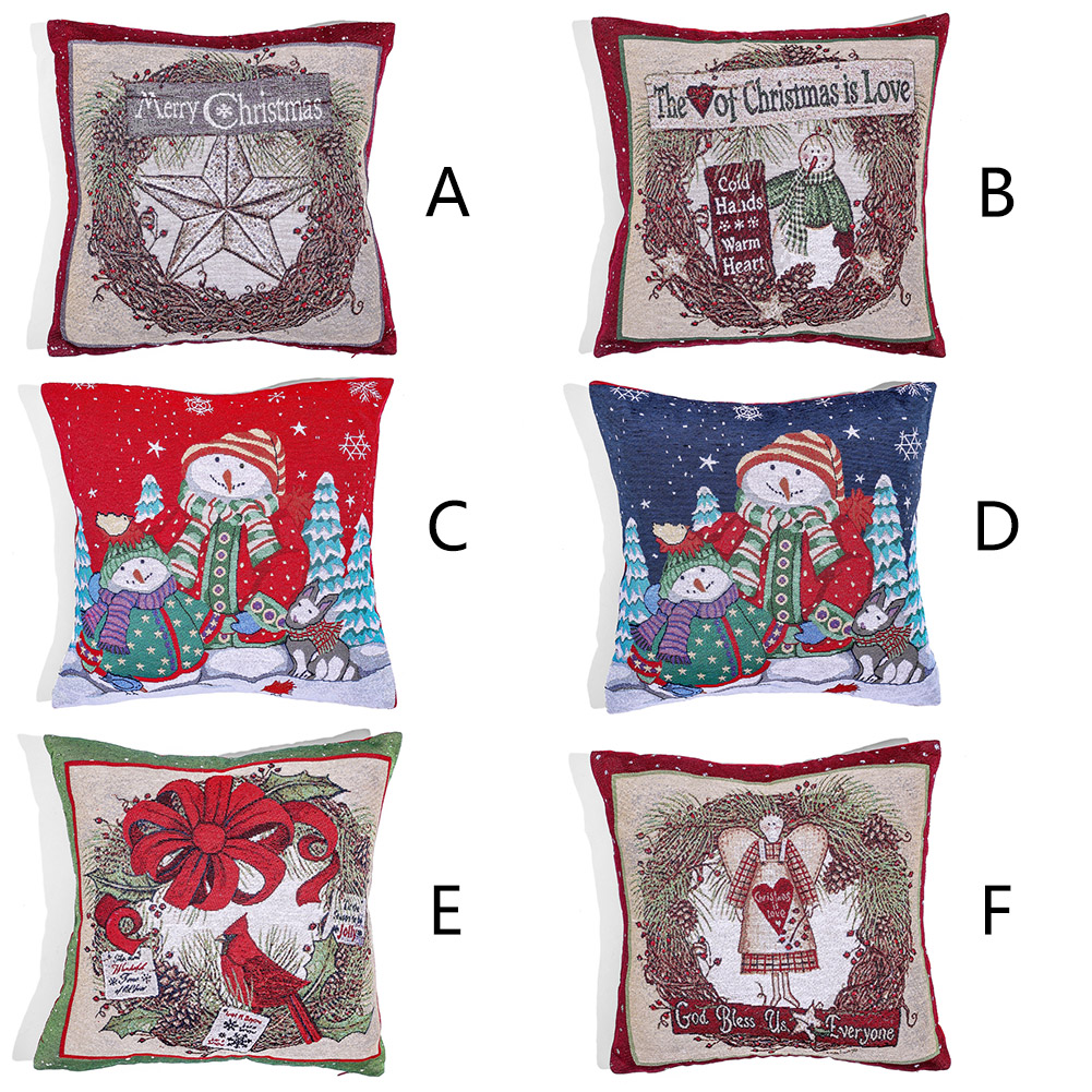 

Merry Christmas Pillow Case Festival Pillowslip Xmas Ornaments Home Decor, 501 Original