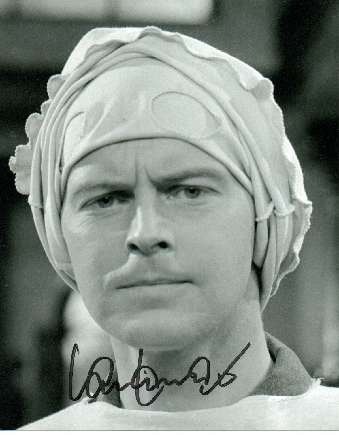 Ian Lavender Pike Dads Army Star Autograph Signed 10x 8 Photo Poster painting Stupid Boy inperso