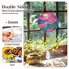 2pcs Butterfly Flower Diamond Painting Double-sided Crystal Window Suncatcher Craft Set Birthday Gifts Home Garden Decor Hanging Kit