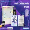 Magic card electronic passMonicard electronic bar chirp NFC Bluetooth animation video trendy pendant