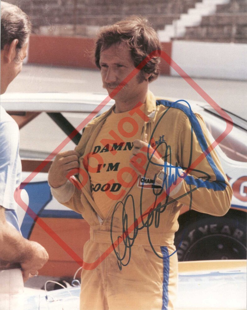 Dale Earnhardt 8.5x11 Autographed Signed Reprint Photo Poster painting