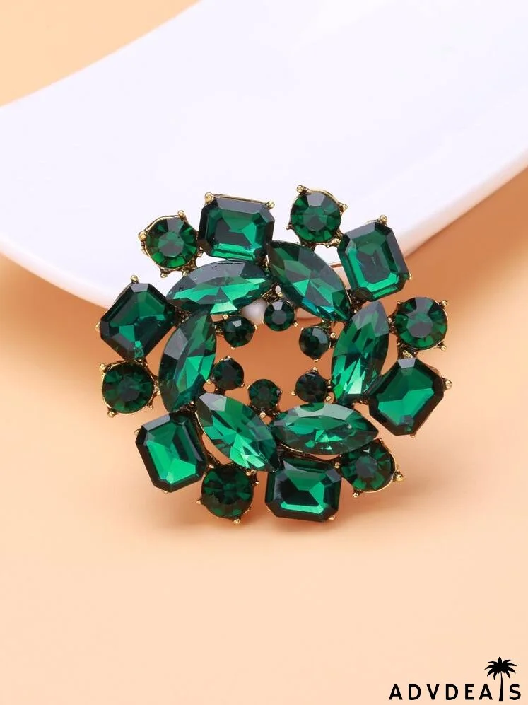 Glass Decor Brooch