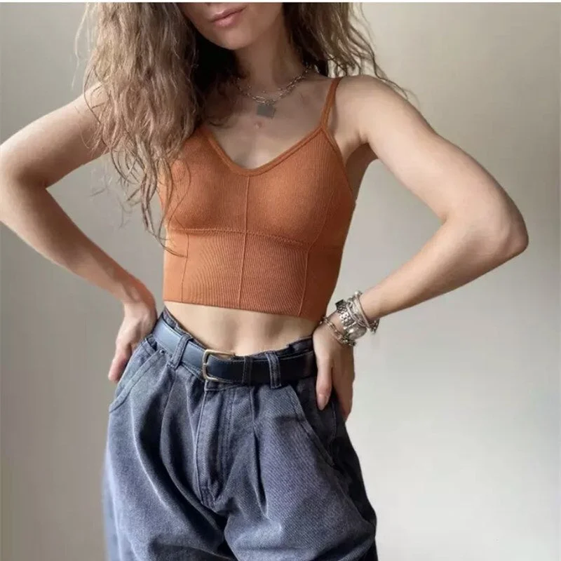 Camisole Lingerie Femme Camisoles for Women Sexy Padded Removable Cup Intimate Underwear Woman's Lingerie Underwear & Sleepwears