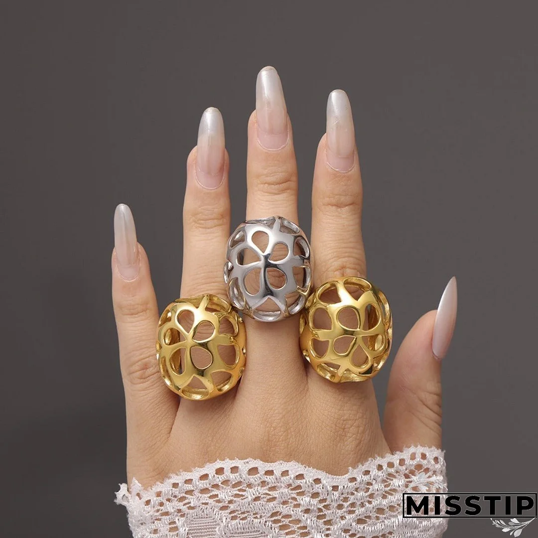 Stainless Steel Cutout Ring