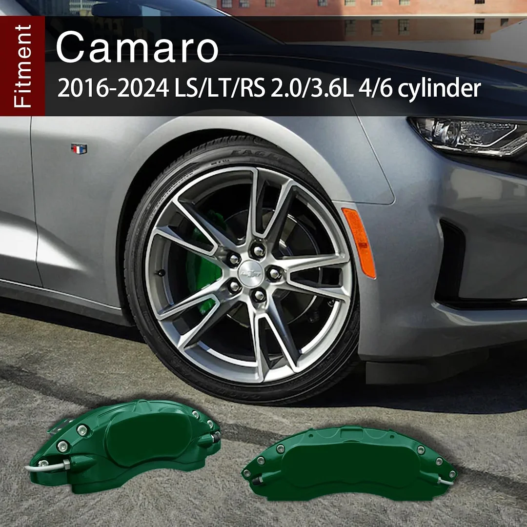 Car aluminum alloy special car special buckle screw fixed caliper cover (4PCS luxury upgrade version)