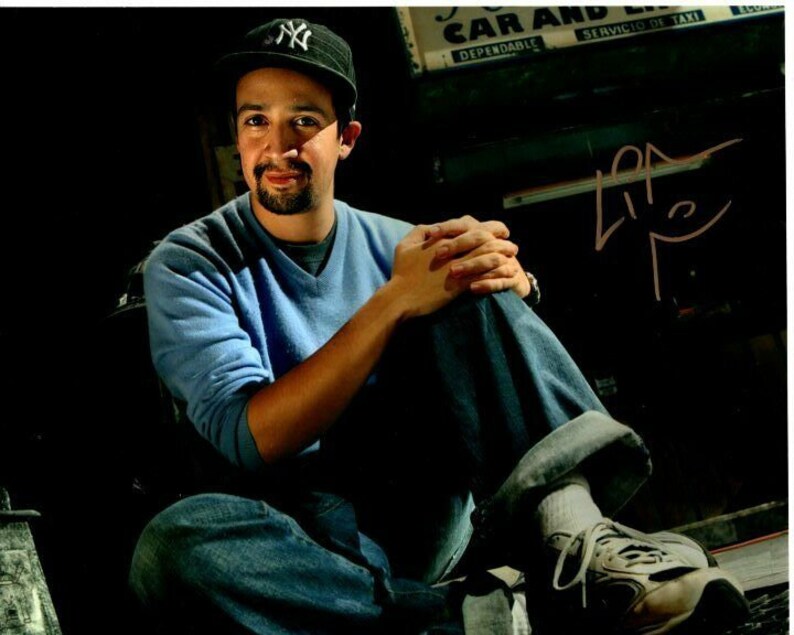 Lin-manuel miranda signed autographed Photo Poster painting