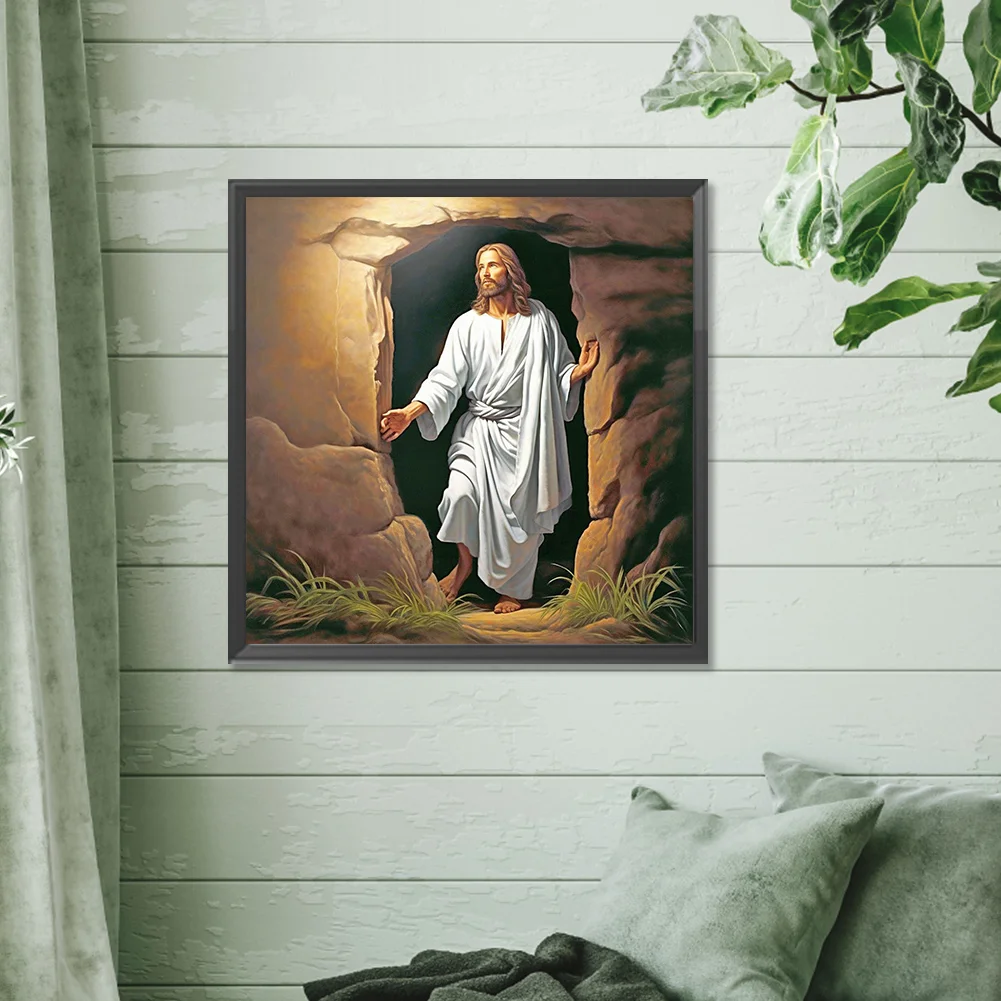 Diamond Painting - Full Round Drill - Jesus(Canvas|30*30cm)