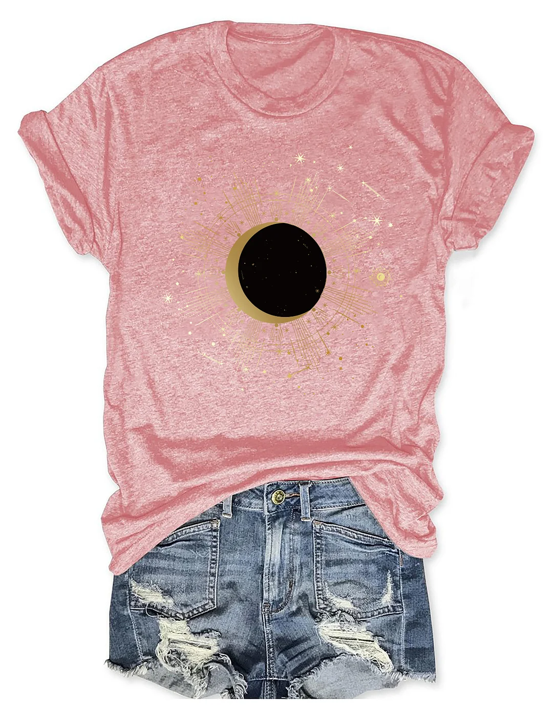Path of Totality Total Solar Eclipse T-shirt