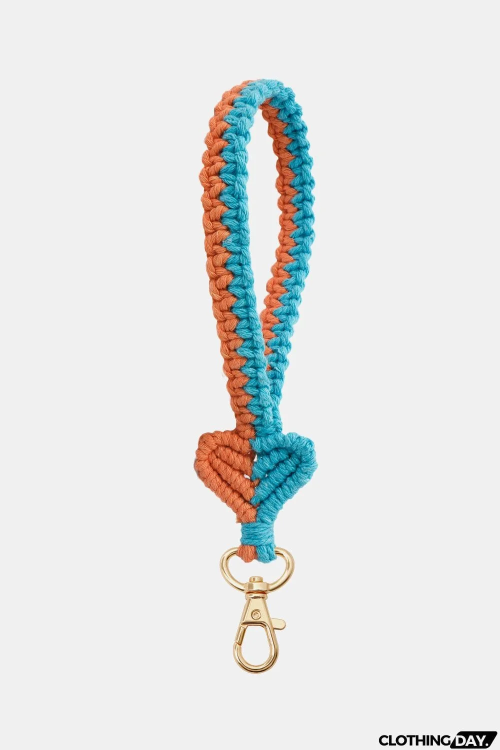 Heart Shape Macrame Key Chain