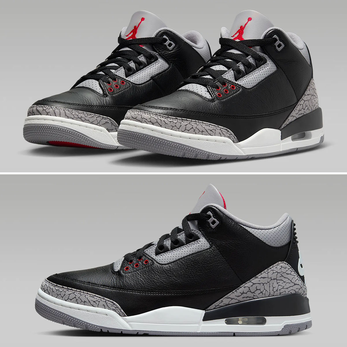 Air Jordan 3 Black Cement 2024 年假日发售日期