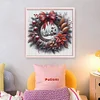 Wreath-14CT Counted Cross Stitch Kit(40x40cm)