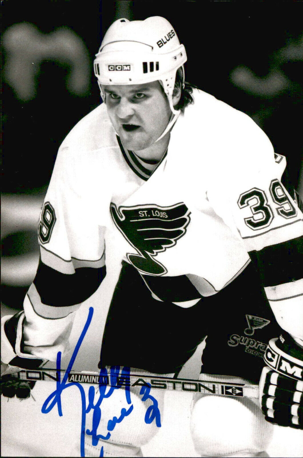 Kelly Chase SIGNED autographed 4x6 Photo Poster painting ST. LOUIS BLUES #4