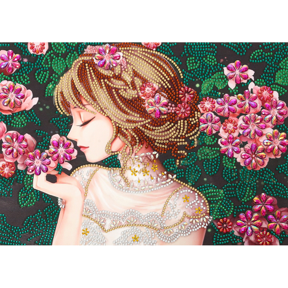 

Girl - Special Shaped Diamond Painting - 30*40CM, 501 Original