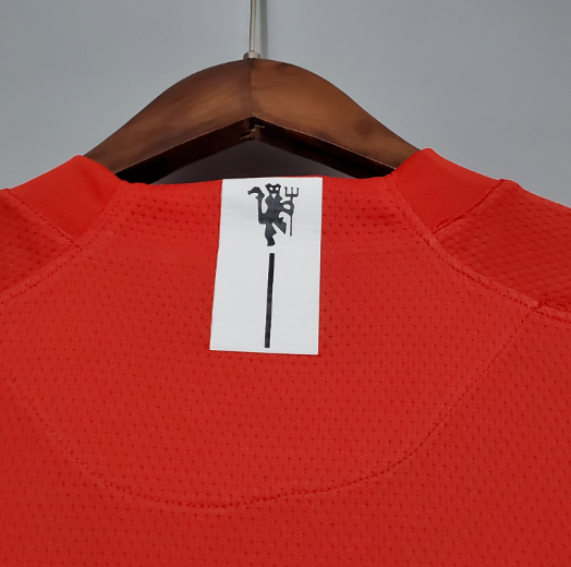 Retro 07/08 Manchester United Champions League version home Football T-Shirt