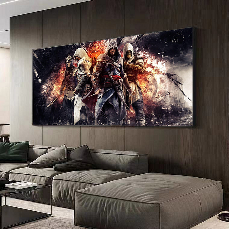 Assassin's Creed Large Canvas Wall Art QDJ varity-store