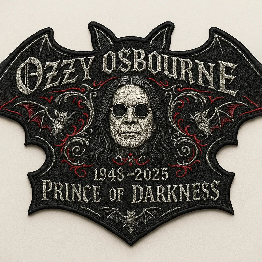 Ozzy Osbourne 1948&ndash;2025 Memorial Patch