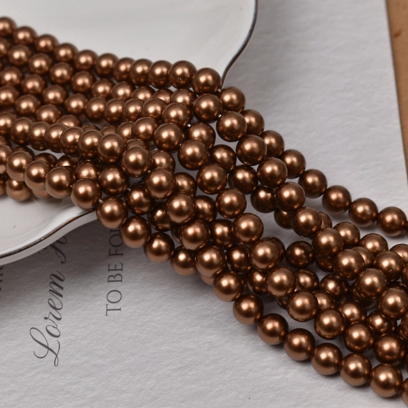 1 Piece Minimalist Round Freshwater Pearl Jewelry Accessories