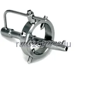 pornhint Pornhint New Spikes Stainless Steel Chastity Device Screw Locking Scrotum Testicle Lock